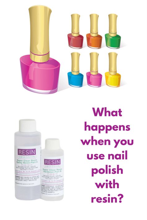 resin and nail polish How To Make Resin, Nail Polish Crafts, Epoxy Resin Diy, Resin Crafts Tutorial, Making Resin Jewellery, Diy Resin Projects, Resin Jewelry Diy, Resin Jewelry Making, Resin Uses