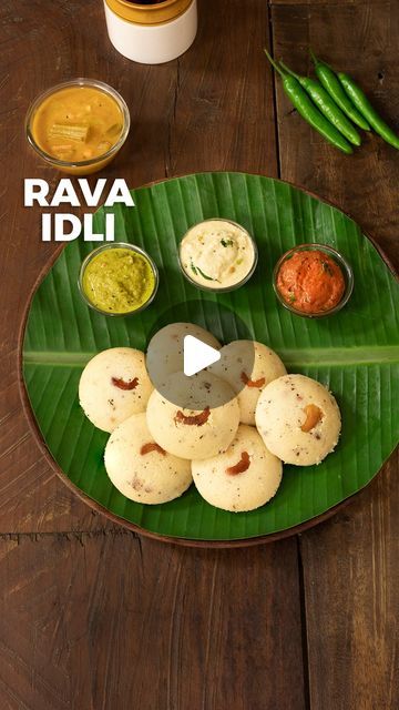 Asafoetida Powder, Rava Idli Recipe, Rava Idli, Easy Breakfast Recipes, Idli Recipe, Chana Dal, Cumin Seeds, Mustard Seeds, South Indian Food