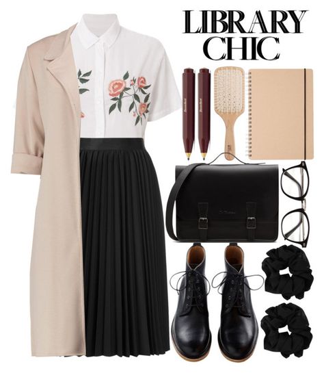 "Cute librarian." by ra-nana ❤ liked on Polyvore featuring Rails, Astraet, Philip Kingsley and library Library Outfits Aesthetic, Library Outfits, Librarian Chic Outfits, Cute Library, Librarian Style, Librarian Chic, Trend Council, Look Vintage, Polyvore Outfits