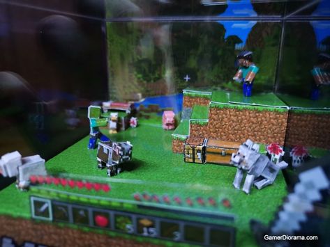 Minecraft Diorama, Cube Template, Nerd Games, Anime Crafts, Cute Doodle Art, Diy Crafts Hacks, Photo Printer, Crafts Hacks, Buy Prints