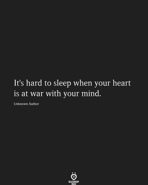 You want to sleep, but your heart doesn't. Hard Quotes, Quotes Deep Feelings, Les Sentiments, Heart Quotes, Thought Quotes, Deep Thought, Mindfulness Quotes, Deep Thought Quotes, My Feelings