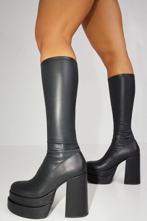 Cypress Boots, Steve Madden Cypress, Steve Madden Platform Boots, Knee Thigh Boots, Cypress Knees, The Weeknd Concert, Weeknd Concert, Knee High Platform Boots, Outfit Ideas 2023