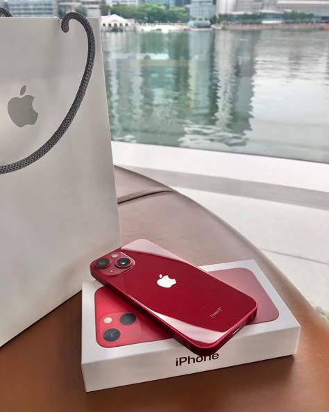 Iphone 13 Red Aesthetic, Iphone 13 Mini Aesthetic, Iphone 13 Mini Red, Red Iphone Aesthetic, Iphone 13 Red, Iphone 11 Red, Trendy Wallpaper Pattern, Iphone Store, Marina Bay Sands Singapore