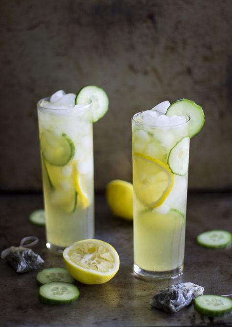 Green Tea Cucumber Cooler: My Diary of Us Summer Drink Recipes Nonalcoholic, Green Tea Cocktail, Cucumber Cooler, Summer Drinks Nonalcoholic, Green Tea Drinks, Summer Drinks Alcohol, Iced Green Tea, Drink Recipes Nonalcoholic, Summer Drink Recipes