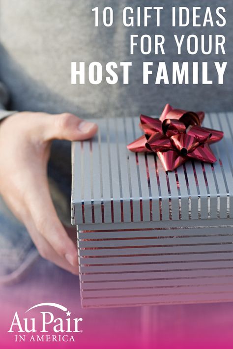 Finding the perfect gift for the little one(s) is usually an easy enough task. The real question is: what to get for your host parents? We feel you – so we have come up with a selection of some DIY gift ideas, that your host family will appreciate for sure! No matter what you come up with though, you cannot really go wrong: It is the thought that counts, so as long as it comes from your heart, we’re sure your American family will love it! Goodbye Gifts For Host Family, Host Family Gift Ideas, Gift Ideas For Host Family, Host Family Gifts, Gift Ideas For Host, 10 Gift Ideas, International Gifts, Goodbye Gifts, Thank You Presents