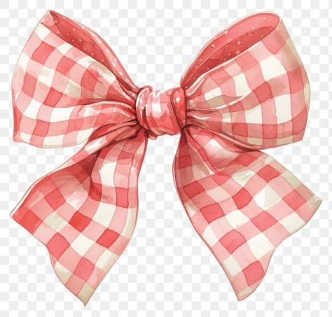 Png Images Free Clip Art, Valentines Day Png Aesthetic, Cherry Graphic Design, Pink Bow Png Aesthetic, Vintage Bow Illustration, Gingham Coquette, Coquette Bows Png, Bow Transparent Background, Bow Illustration