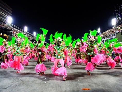 Brazil: Samba : 14 Ways to Dance Around the World : TravelChannel.com Samba Brazil, Samba Dance, Viennese Waltz, Festival Dance, Dance Styles, Bob Ross Paintings, Dragon Dance, Traditional Dance, Travel Channel