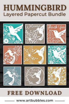 Сhristmas laser cut ideas Paper Cut Art Templates, Hummingbird Svg, Laser Cut Files Free, Svg Tutorial, Free Cricut Images, Free Laser Cut Files, Cricut Stencils, 3d Files, Projets Cricut