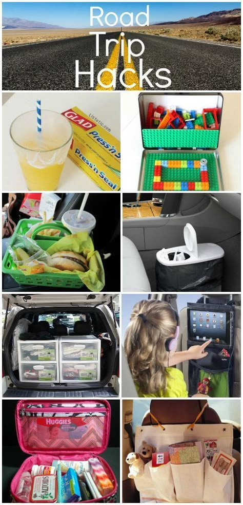 Road Trip Hacks. Tips and tricks for making a road trip more enjoyable with kids! Trip Hacks, Road Trip Activities, Interior Vintage, Kid Hacks, Road Trip With Kids, Family Road Trips, Road Trip Hacks, Car Hacks, Road Trippin