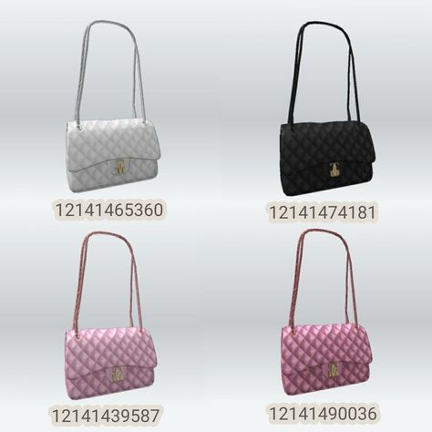 Code Berry Avenu Accessoires, Bags Codes Berry Ave, Roblox Bag Id Codes, Roblox Outfit Codes Accessories, Berry Avenue Bags Codes, Bags Bloxburg Codes, Bag Codes For Berry Ave, Berry Ave Purse Codes, Stud Berry Avenue Codes