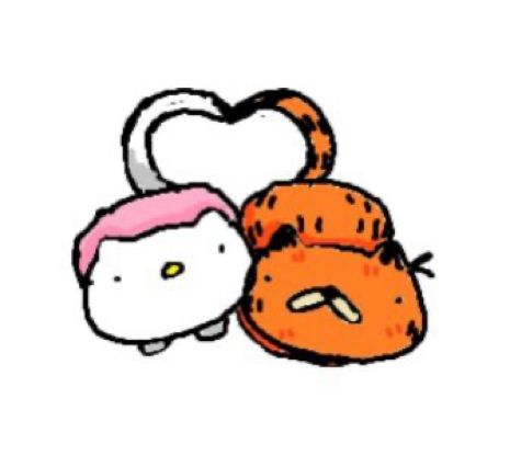 Garfield And Hello Kitty, Hello Kitty Garfield, Hello Kitty And Garfield, 90k Followers, Image Background, Download Background, Background Wallpapers, Top Background, Wallpapers Backgrounds