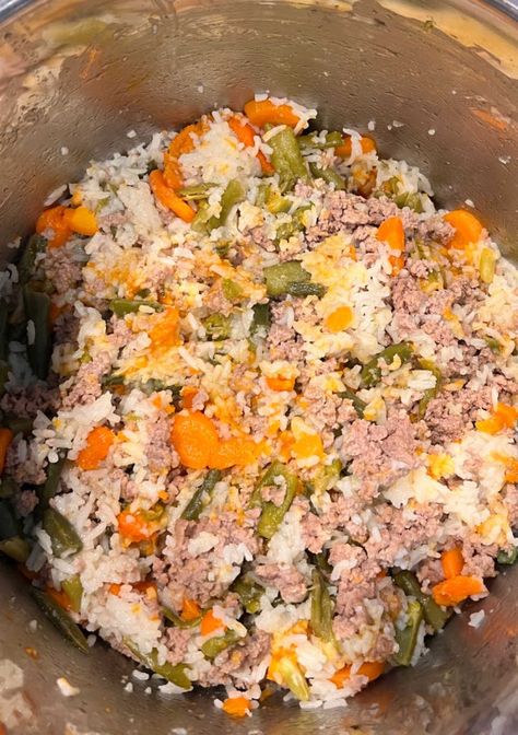 Dog Food Instant Pot, Instant Pot Dog Food Recipes, Homemade Dog Food Crockpot, Crockpot Ground Turkey, Recipes Using Ground Turkey, Food Recipes Crockpot, Hank The Tank, Senior Dog Food, Dog Food Recipes Crockpot