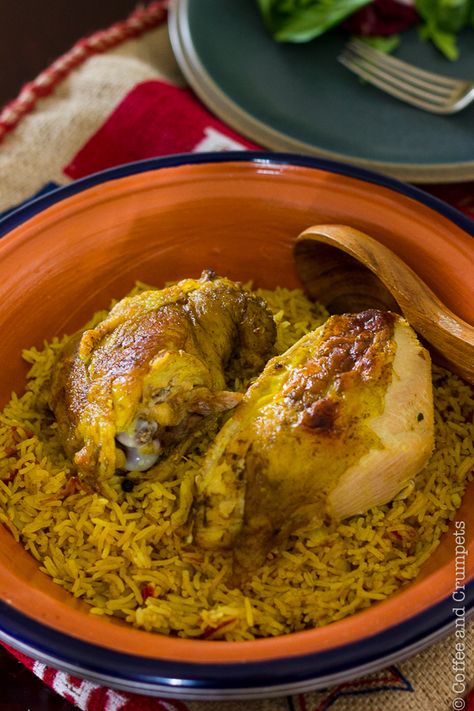 Chicken Kabsa | Saudi Style Chicken and Rice Spicy Chicken And Rice, Saudi Style, Chicken And Rice Dishes, Arabian Food, Using A Pressure Cooker, Rice Dish, Eastern Cuisine, Lebanese Recipes, Chicken And Rice