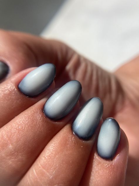 Black White Aura Nails, Black And White Aura Nails, Aura Nails White, White Aura Nails, Black Aura Nails, Nails Aura, Nail Art Black, White Aura, Aura Nails