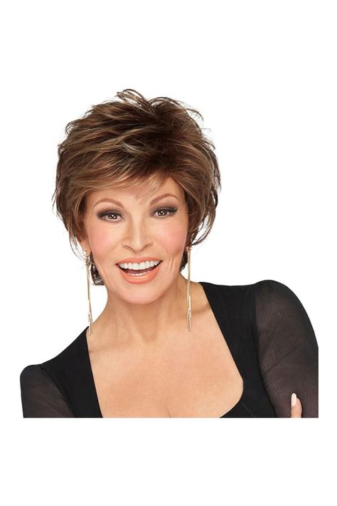 Raquel Welch Chic It Up Short Textured Pixie Wig by Hairuwear, Average Size Cap, R13F25 Praline Foil Rachel Welch, Textured Pixie, Pixie Wig, Golden Wheat, Raquel Welch, Cosplay Tips, Womens Wigs, Black Women Hairstyles, Wig Hairstyles