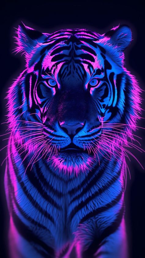 Aura Motivation, Tiger Wallpaper Iphone, Wallpaper Tiger, Lion Wallpaper Iphone, Motivation Quotes Success, Neon Tiger, Tiger Images, Tiger Wallpaper, Black Panther Art