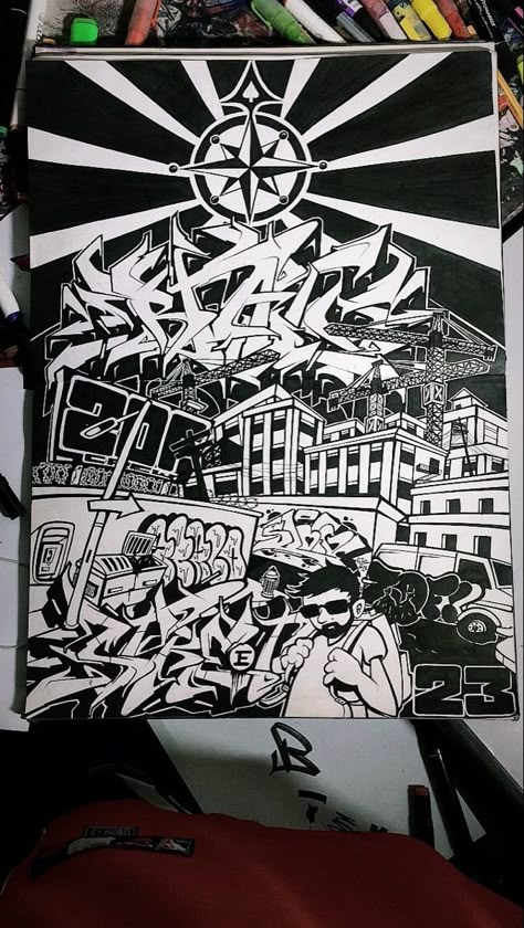 Graffiti Art Pieces, Graffiti Building Drawing, Graphette Art, Graffiti Blackbook Sketches, Tag Art Graffiti, Black Book Graffiti, Wildstyle Graffiti Sketch, Blackbook Graffiti, Graffiti Blackbook