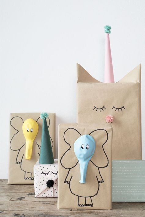 Craft Ideas To Sell Handmade, Creative Gift Packaging, Baby Gift Wrapping, Idee Babyshower, Gifts Wrapping Diy, Creative Diy Gifts, Diy Gifts For Kids, Creative Gift Wrapping, Diy Gift Wrapping