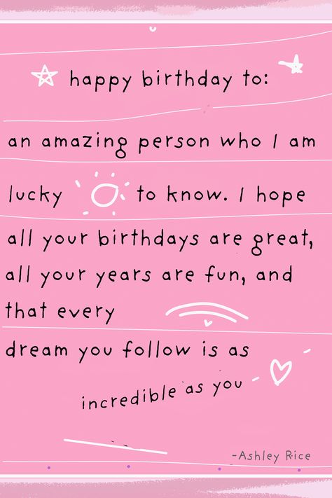 Birthday Cute Wishes For Friend, Birthday Notes Aesthetic, Birthday Writing Messages, Aesthetic Birthday Notes, What To Write In A Happy Birthday Card, Birthday Wishes For Cute Friend, Birthday Wish Card For Boyfriend, Notes For Friends Birthday, What To Write In Your Besties Birthday Card