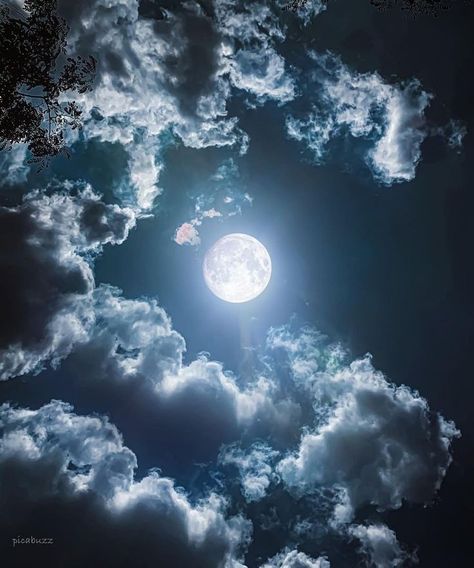 Dark Iphone Backgrounds, Beautiful Moon Pictures, Night Sky Moon, Night Sky Painting, Shoot The Moon, Moon Clouds, Night Sky Wallpaper, The Moon Is Beautiful, Look At The Moon