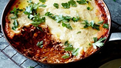 Pete Evans, Cauliflower Mash, Twisted Recipes, Cottage Pie, Shepherd's Pie, Mashed Cauliflower, Paleo Dinner, Paleo Breakfast, Shepherds Pie