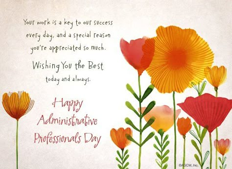 #51 Best happy Administrative professional Day 2018 Greetings | Admin Pro Day 2018 Ecards ~ Happy Halloween Wishes, Halloween Quotes, Sayings, Wallpapers Administrative Assistant Day, Admin Professionals Day, Admin Day, Employee Thank You, Secretary's Day, Administrative Professional Day, Thank You Wishes, Halloween Wishes, Elegant Birthday