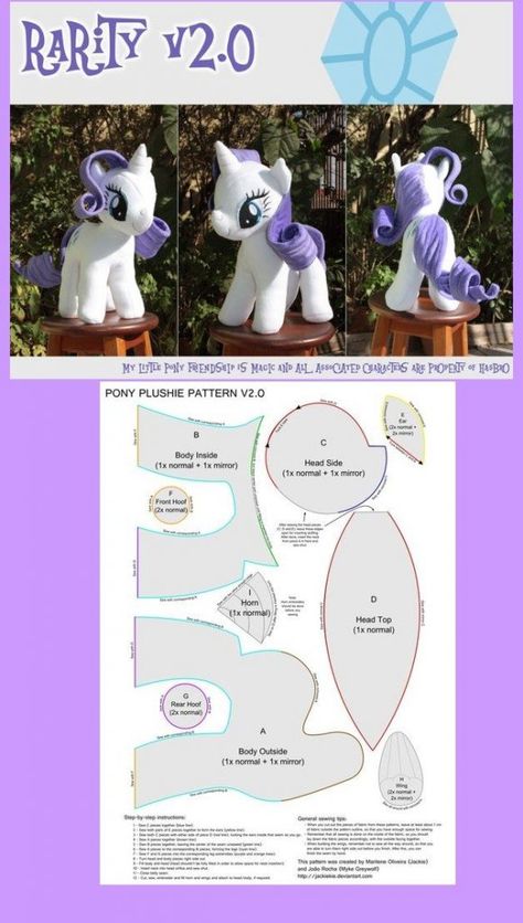 Soft Toy Patterns, Animal Sewing Patterns, Plushie Patterns, Sewing Stuffed Animals, Costura Diy, Fabric Toys, Plush Pattern, Sewing Dolls, Sewing Toys