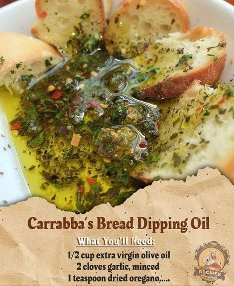 Louisiana Cajun Cooking And Recipes | Carrabba’s Bread Dipping Oil  | Facebook Carrabbas Bread Dip, Bread Dips Recipes, Bread Dipping Oil, Bread Dipping, Dipping Oil, Louisiana Cajun, Bread Dip, Cajun Cooking, Mince Recipes