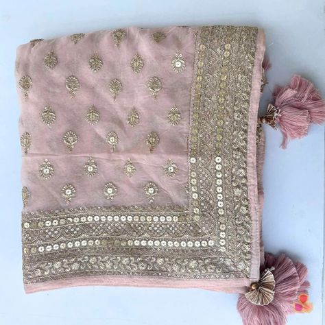 Glamour Baby Pink Gold Sequin Georgette Dupatta - Etsy Pink Dupatta, Georgette Dupatta, Gold Sequin, Pink Gold, Baby Pink, Pink And Gold, Sequin, Ships, India