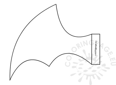 Large bat wing pattern DIY bat wings Diy Bat Wings, Bat Wings Diy, Wing Template, Wing Pattern, Diy Wings, Bat Wing, Halloween Crafts For Kids, Halloween Bats, Bat Wings