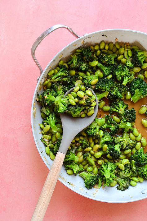 Broccoli and Edamame Bowls with Sesame Rice | Nosh and Nourish Complete Meal Ideas, Turmeric Dressing, Sesame Rice, Picky Toddler Meals, Homemade Salad Dressings, Vegetarian Meals For Kids, Broccoli Recipe, Healthy Weeknight Dinners, Broccoli Cheddar Soup