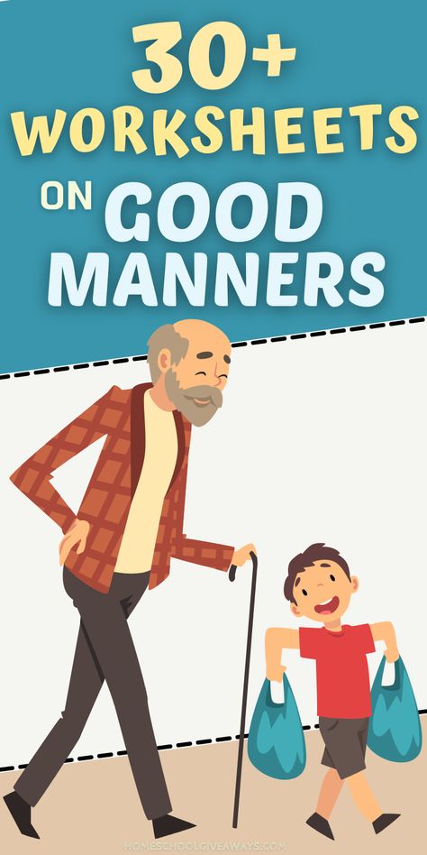 Some little ones struggle with manners. The key is to make learning about manners fun! I thought it would be fun to highlight Free Worksheets and Printables to help teach your little ones to have good manners. Homeschool resources | Homeschool Preschool | Homeschooling | Good Manners Manners Books Preschool, Teaching Manners To Preschoolers, Manners Preschool, Manners Chart, Manners Activities, Preschool Freebies, Manners Books, Preschool Homeschooling, Manners For Kids