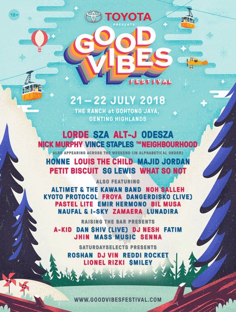 Good Vibes Festival, Music Festival Logos, Summer Fest, Festival Logo, Festival Inspo, Festival Flyer, Music Festival Poster, Event Poster Design, Rock Festivals