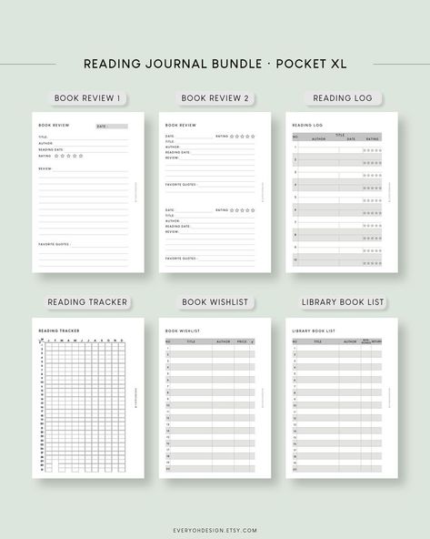 Bullet Journal Book List, Reading Date, Reading Journal Printable, Puppy Coloring Pages, Book Wishlist, Reading Review, Book Log, Reading Tracker, Reading Log