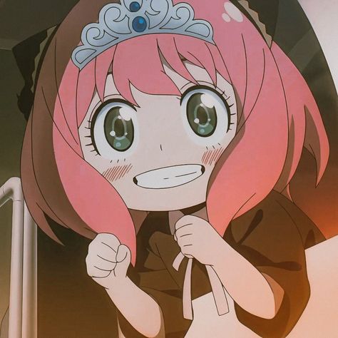 Anya forger From Spy X Family Anya Forger Icon, Anime Spy X Family, Anime Smile, Anya Forger, Rurouni Kenshin, Spy X Family, Bisque Doll, Anime Life, Just Dance