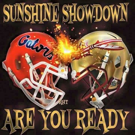 11/27/15<<< and now 11/26/16 so excited you guys are GATOR BAIT Gators Vs Seminoles, Auburn Memes, Florida Vs Florida State, Fla Gators, Florida State Seminoles Football, Gator Football, Florida State Football, Fsu Football, Seminoles Football