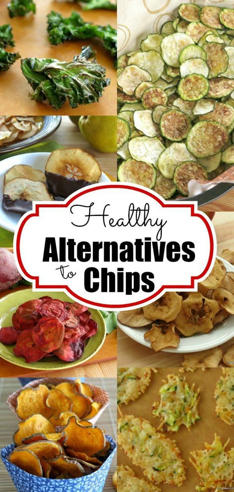 Healthy Alternatives To Chips, Alternatives To Chips, Chip Alternative, Side Dish For Dinner, Healthy Chip Alternative, Diet Lunch, Healthy Snack Alternatives, Healthy Chips, Vegetable Chips