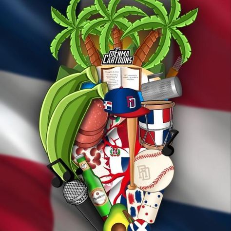 Dominican Wallpaper, Dominican Republic Wallpaper, Dominican Republic Culture, Dominican Independence Day, Dominican Culture, Hispanic Heritage Month Activities, Dominican Flag, Puerto Rico Island, Baseball Wallpaper