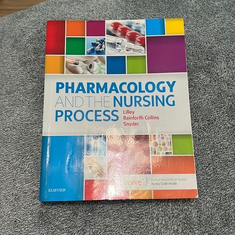 Nursing Pharmacology Textbook!📕 Nursing Books Textbook, Nursing Textbooks, Nursing Pharmacology, Medical Textbooks, Nursing Process, Night Shift Nurse, Pharmacology Nursing, Nursing Books, Student Resources