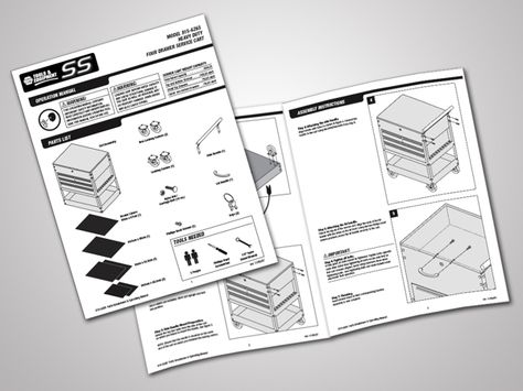 Technical User Manuals and Illustrations on Behance Manual Design, Harbor Freight Tools, Technical Illustration, Group Project, Manual Book, Booklet Design, Harbor Freight, User Guide, Instruction Manual