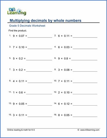 Grade 5 Decimals Worksheet multiplying 2 decimal digits by whole numbers Fractions Worksheets Grade 4, Fractions Worksheets Grade 5, Multiplying Fractions By Whole Numbers, Dividing Fractions Worksheets, Multiplying Fractions Worksheets, Grade 5 Math Worksheets, Math Fractions Worksheets, Fractions Multiplication, Hanukkah Traditions