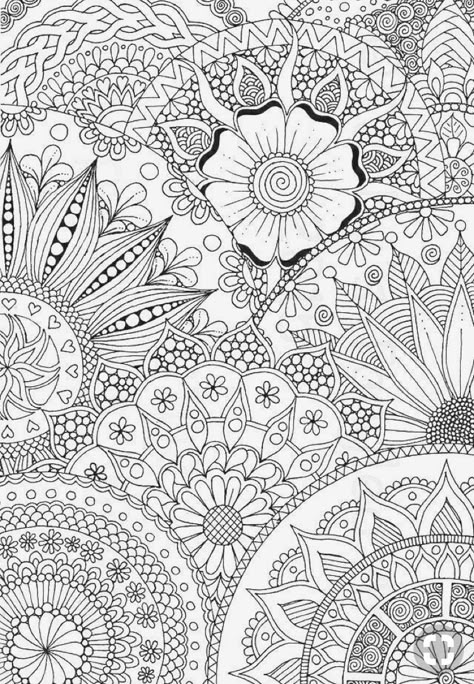 خريطة ذهنية, Adult Coloring Books Printables, Coloring Pages Inspirational, Abstract Coloring Pages, Adult Colouring Printables, Words Coloring Book, Pattern Coloring Pages, Adult Coloring Designs, Detailed Coloring Pages