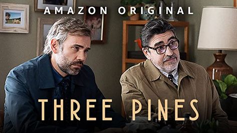 Alfred Molina Three Pines, Rossif Sutherland, Movies And Series To Watch, Three Pines, John Phillips, Louise Penny, Female Detective, Alfred Molina, Daisy Jones And The Six