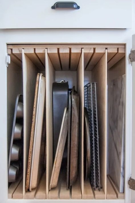 The 20 Best Ways to Organize Your Kitchen Cabinets | The Kitchn Cabinet Hacks, Diy Kitchen Storage Ideas, Kitchen Cabinet Organization Ideas, Storage Hack, Hidden Cabinet, Kitchen Hack, Kitchen Storage Hacks, Outdoor Kitchen Cabinets, Outdoor Kitchen Decor