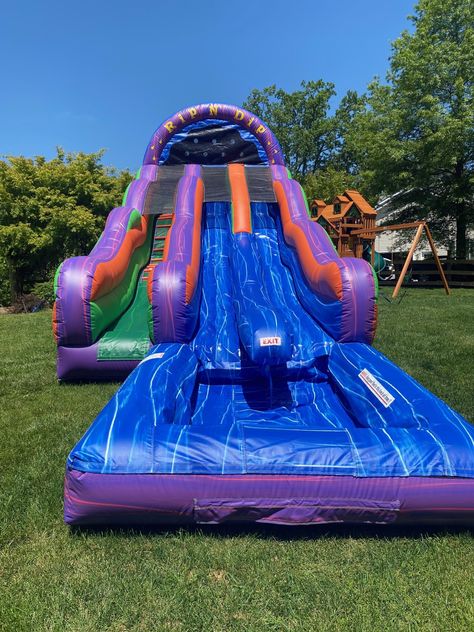 Bermuda Rip N Dip Water Slide | Moon Bounce Rentals in DC, Virginia & Maryland Water Slide Rentals, Moon Bounce, Rip N Dip, Kid N Teenagers, Inflatable Water Slide, Water Slide, Water Slides, Maryland, Dip