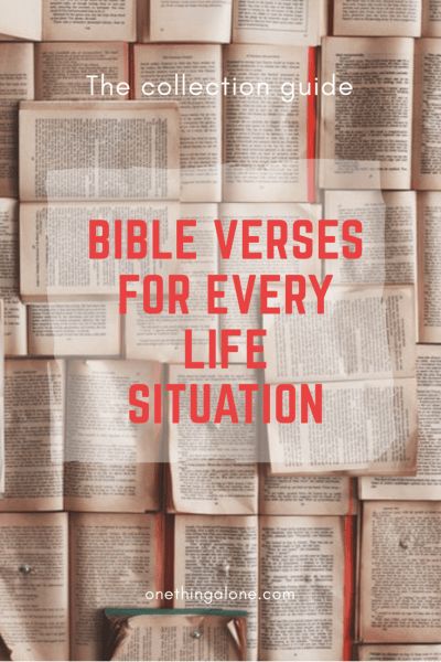 Bible Verses for Every Situation in Life | One Thing Alone Verses For Different Situations, Scripture List, Bible Verses For Different Situations, Christian Woman Encouragement, Inductive Bible Study, Healing Quotes Spiritual, Christian Meditation, Seek God, My Bible