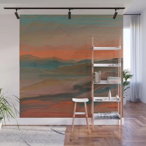 Southwestern Sunset Wall Mural Sunset Wall Mural, Sunset Wall, Japanese Wall, Removable Wall Murals, Desert Sunset, Buy Wood, Scale Design, Autumn Landscape, Removable Wall