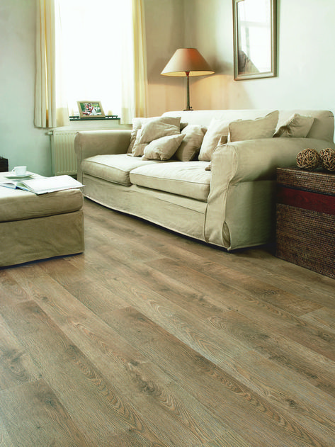 Brown Laminate Flooring, Quick Step Flooring, Brown Laminate, Floor Living Room, Waterproof Laminate Flooring, Quickstep, Perfect Living Room, Waterproof Flooring, Living Room Flooring