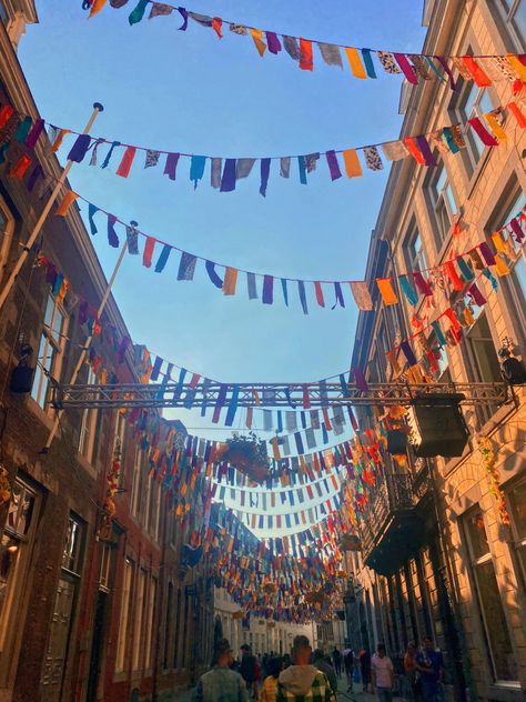 #maastricht #netherlands #kingsday #flags #celebration #amsterdam Kings Day Amsterdam, Kings Day Netherlands, Maastricht Netherlands, Netherlands Flag, Kings Day, Rotterdam, Dream Life, The Netherlands, Europe Travel