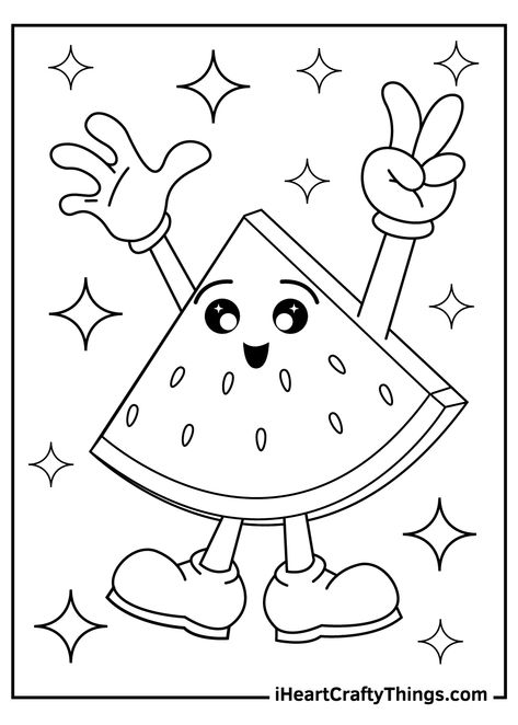 Colouring Images, Colorsheets For Kids, 1st Grade Coloring Pages, Drawing For Colouring, Coloring Pages For Kindergarten Free, Cute Summer Coloring Pages, Kindergarten Coloring, Summer Coloring Sheets For Kids, Summer Drawing For Kids